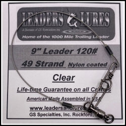 120# 49 Strand Nylon Coated Leader