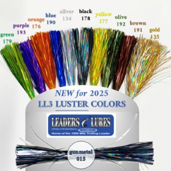 Luster Tinsel for 2025 (11 colors!)
